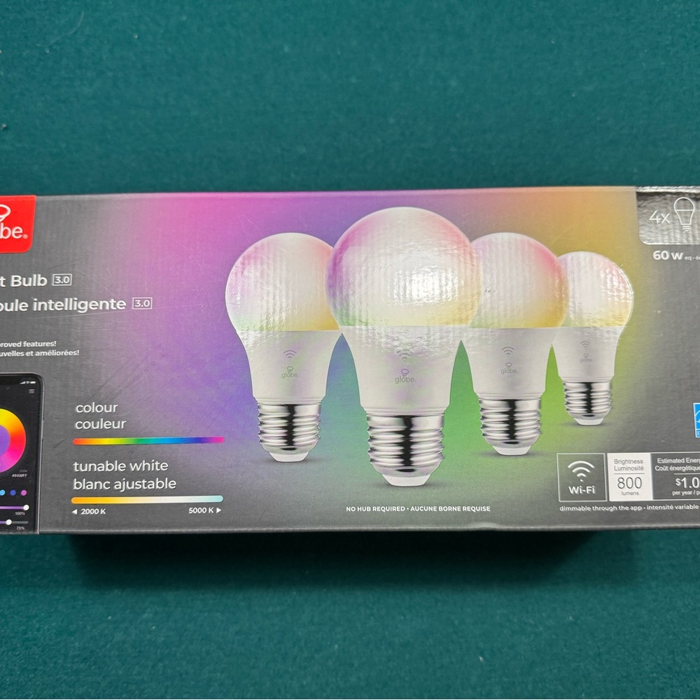 Globe LED Smart Bulbs - Cool White